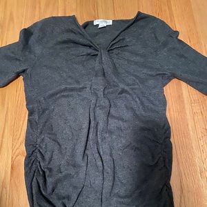 long gray sleeve